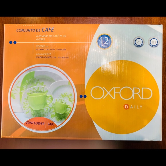 Set of 6 Espresso Turkish Coffee Cups & Saucers Light Green Color 12 Pc Set box - Picture 4 of 14